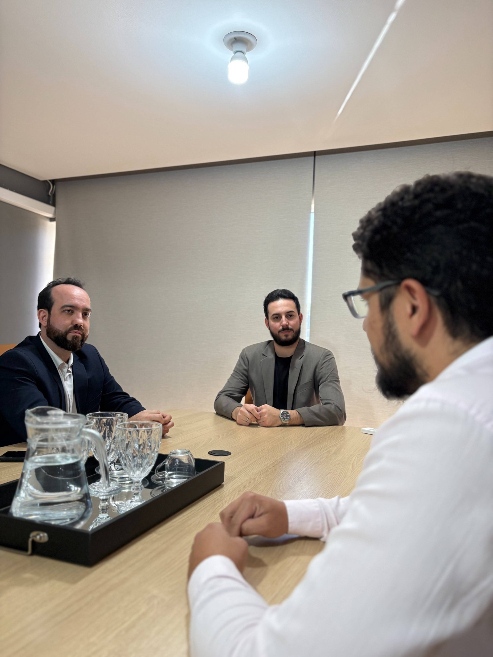 Reunião da equipe jurídica da Agnus