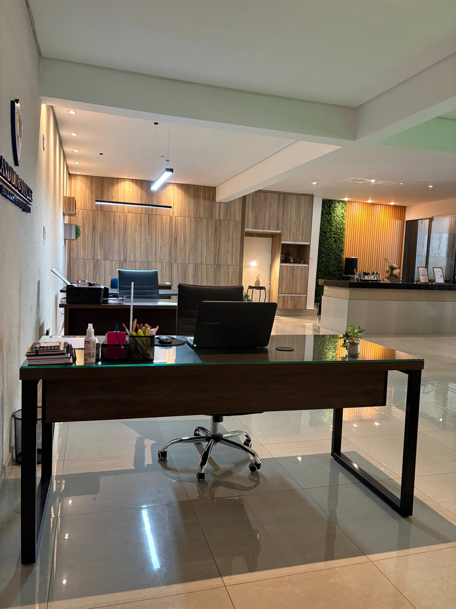 Sala de atendimento da Agnus